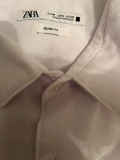 Biela košeľa pánska zara, zara,m