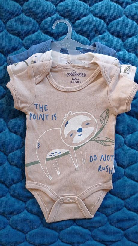 Nové body 3-balenie, lenochod, 62