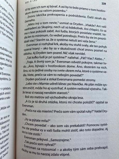 Boj o čas patrick lee,