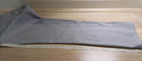 Nohavice, jeansy, sivé, č. 33, m