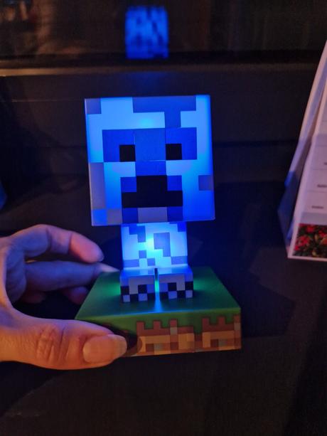 Lampa creeper minecraft, 