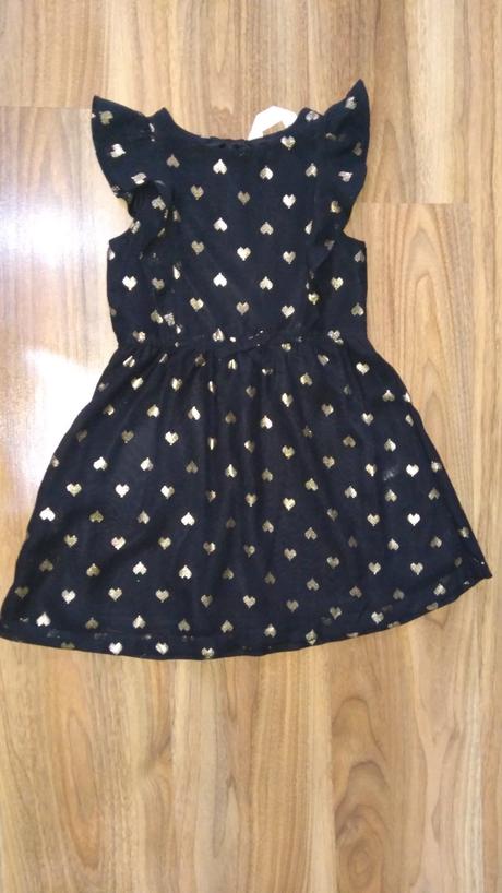 Šaty so srdiečkami, h&m,116