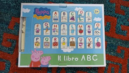 Peppa pig abeceda - nájdi slovo podľa písmena,