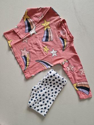 Tričko plus legíny lindex, veľ. 104, lindex,104