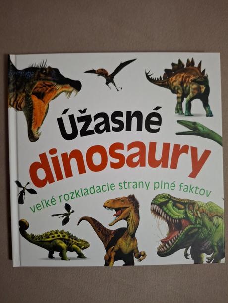 Úžasné dinosaury- kniha, 