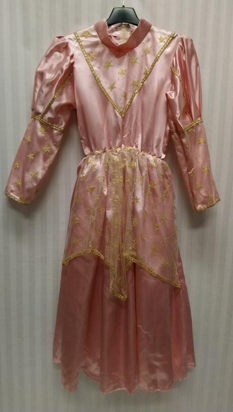 Kostým princezná, ružovo zlaté šaty 140-152 cm,