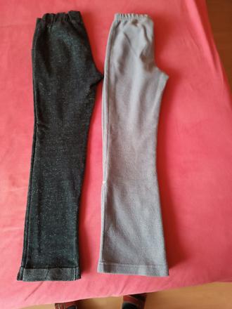 Tepláky 2 kusy cena spolu, 134