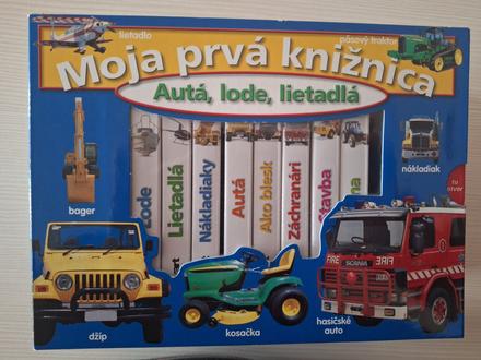 Moja prvá knižnica - autá, lode, lietadlá,
