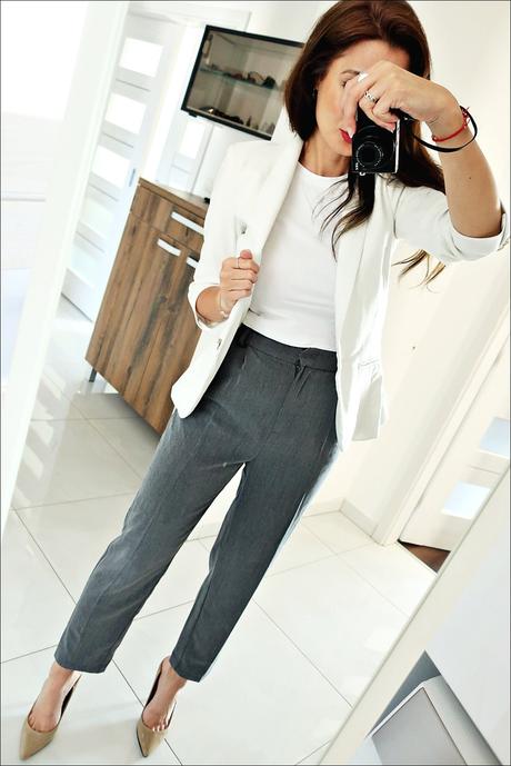 Šedé nohavice amisu, amisu,xs