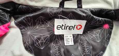 Zimná bunda etirel, veľ. 116, super stav, etirel,116