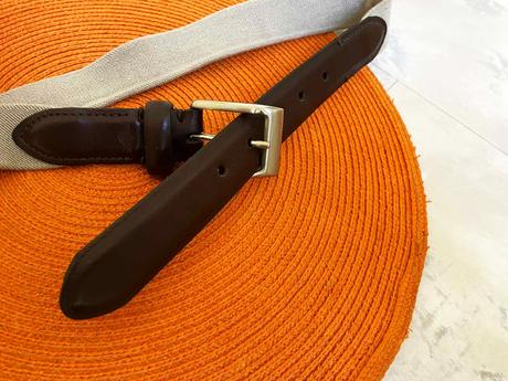 Perfektný unisex kožený opasok,