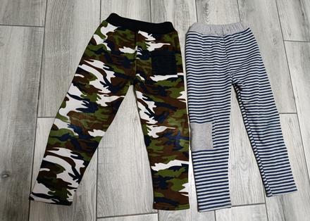 2x oteplene tepláčiky do škôlky -110/116, 116