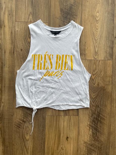 Crop tričko, new look,m