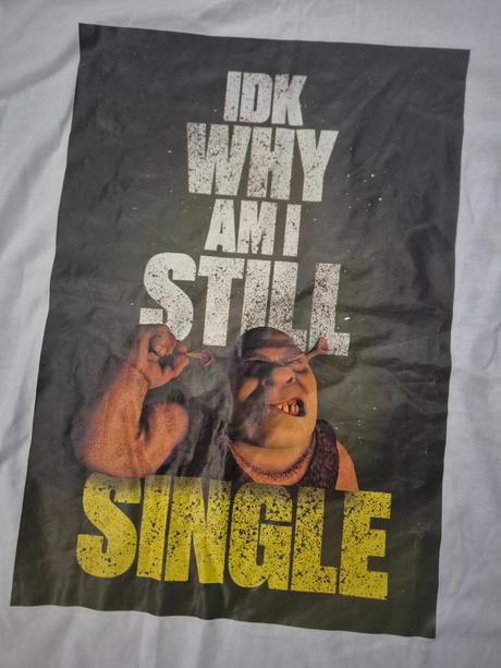 Tricko shrek, sinsay,l