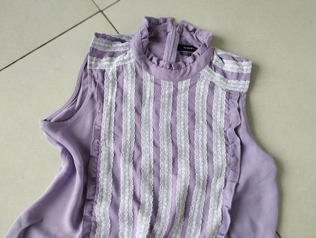 Fialová blúzka, reserved,34
