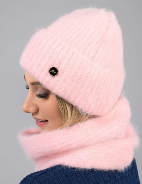 Nadýchaný dámsky zimný set lema ester,