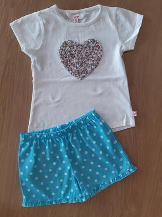 Tričko brendon + kraťasy carter's, 98