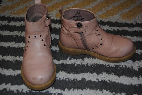 Kotníkové kožené čižmičky, h&m,29