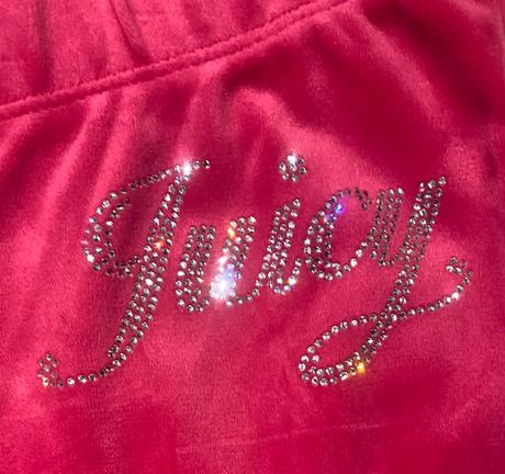 Juicy couture velúrové teplakove nohavice s/m, s