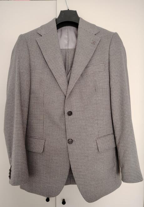 Svadobný oblek gabri, 48