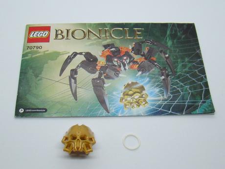 Lego bionicle 70790 lord of skull spiders,