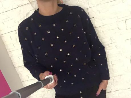 Oversize sveter, mango