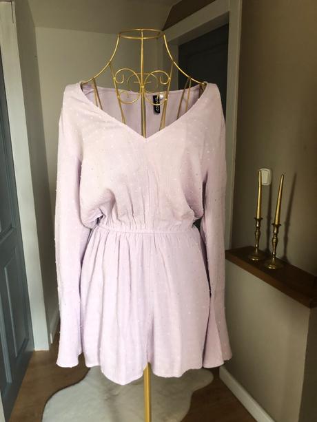 H&m letný fialový overal, h&m,36