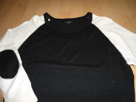 Cierno-biely sveter, m