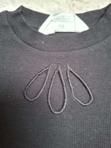 Tricko s výrezom, h&m,158