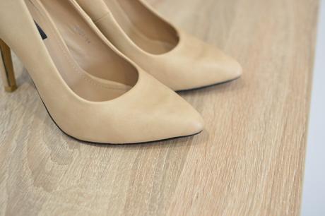 Béžové lodičky 36, 36