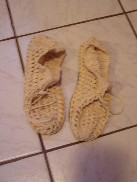 Hačkované topánočky veľ. 35-36-darujem k nákupu, 36