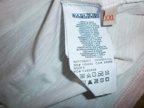 Prúžkové tričko napapijri originál-xxl, napapijri,xxl