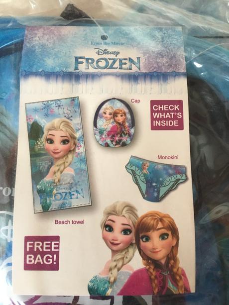 Dievčenský plážový set, zn.disney/frozen., disney,104 / 128