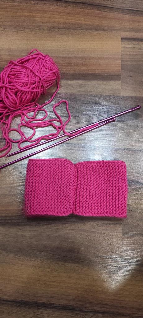 Dámska pletená čelenka, m