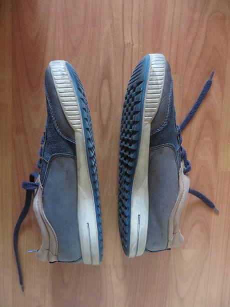 Chlapč. kožené tenisky - veľ. 40 - ecco, ecco,40