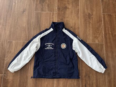 Modra bunda, bershka,xs