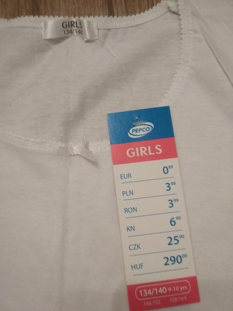 Nenosené tielko, pepco,134