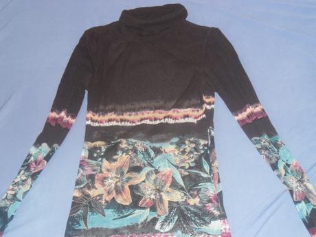 Transparentná elastická bluzka , litex,36