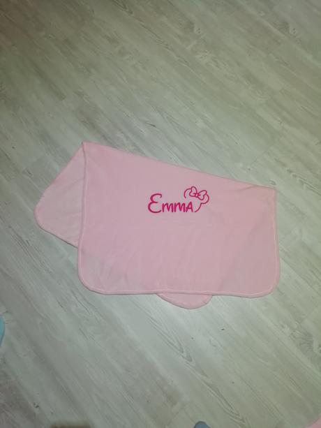 Letná deka s menom,