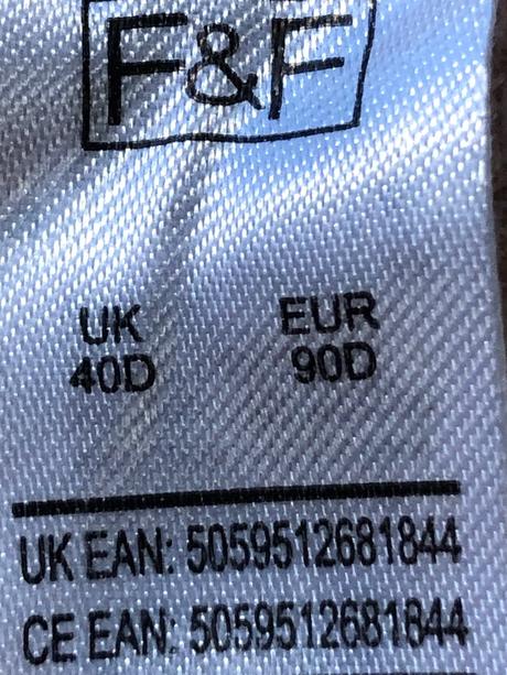 Kremova podprsenka 90d, f&f,90d