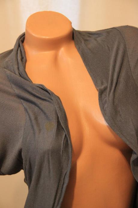 Šedý kardigan, m/l, m