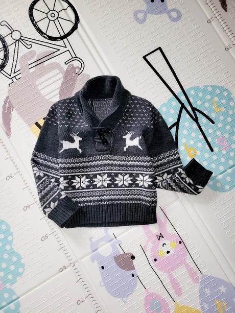 Svetrik so zimnym motivom, 122