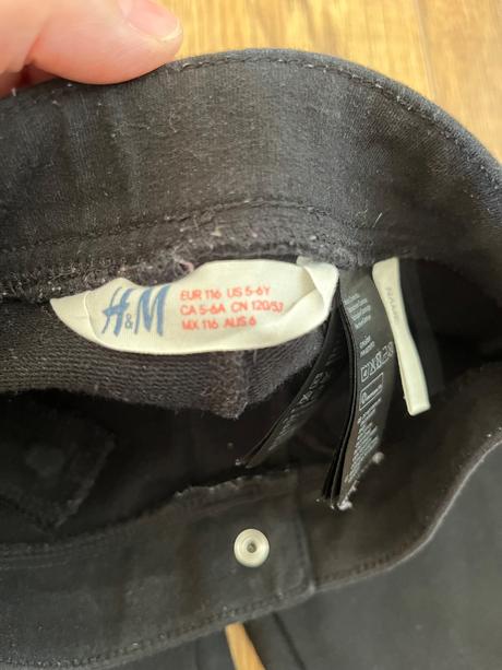 Dievčenské legíny, h&m,116