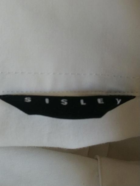 Dámska biela blúzka, sisley, xs, sisley,xs