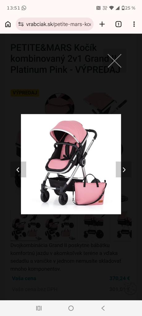 Petite&mars grand 2 kombinovany kocik, petite&mars,petite&mars grand ii