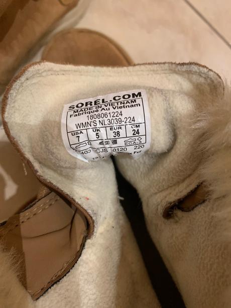 Topanky soral waterproof velkost eur 38, sorel,38