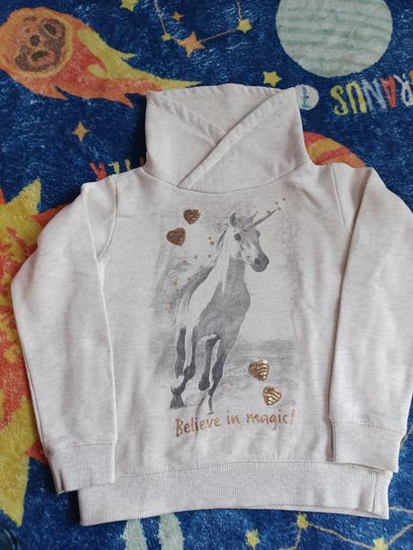 Mikina s jednorožcom dopodopo 128, dopodopo,128