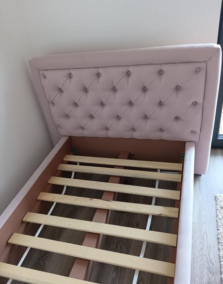 Detská čalúnená posteľ, šírka (cm): 90,dĺžka (cm): 200