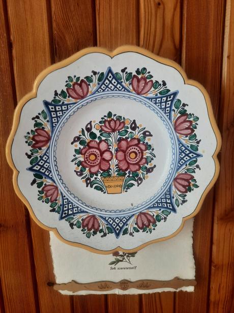 Modranská keramika- taniere 3 druhy, 