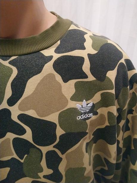 Pánska mikina so vzorom, adidas, xl, adidas,xl